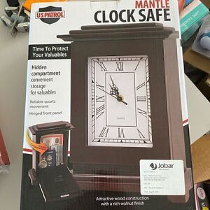 Clock Mantle Safe 